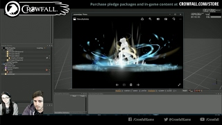 Crowfall - Crowfall Live! Creating Templar FX