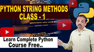 Mastering Python String Methods: CLASS 1 - Essential Techniques for Beginners! | SumanTV Education