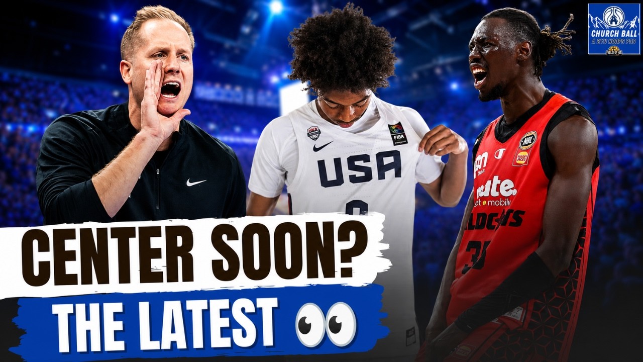 BYU Center Update, AJ Williams Buzz and a Church Ball Challenge! | Church Ball Pod