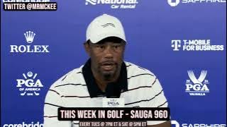 Tiger Woods reaction to Scottie Scheffler's arrest at PGA Championship