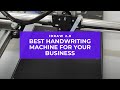 Idraw 20  best handwriting machine for your business