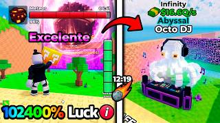 NEW INFINITY MUTATION! I Got The BEST OP Brainrot🤯 Kick a Lucky Block (Funny Moments)