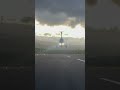 Low level pass during sunset, #HangglidingMaui