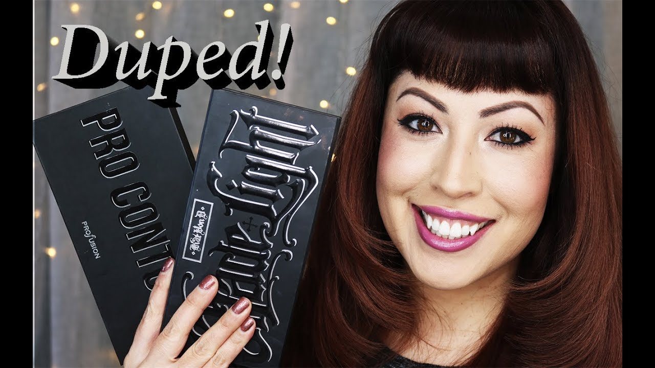 Dupe! KVD & Profusion Contour Palettes! Wear Test, Demo, and Review!