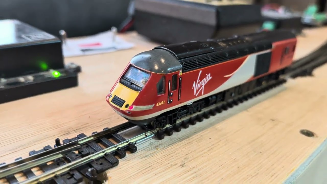 Dapol Class 43 Virgin Custom Respray HST  DCC Sound Repair
