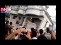 House fall into the river [18-09-2014]