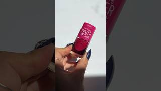Etude dear darling water tint in 01 Strawberry Love how long lasting this is #etudehouse