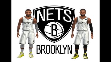 NETS HOME AND AWAY COLOR OF ACCESSORIES BLACK AND WHITE TUTORIAL-NBA2K20 ANDRIOD