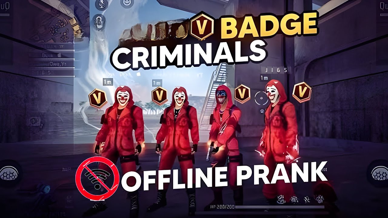 Free fire cs Ranked   | NO internet prank🚫💥