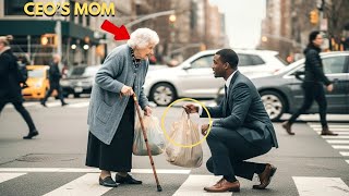 YOUNG BLACK MAN MISSED HIS INTERVIEW TO HELP AN OLD WOMAN —UNAWARE HER SON WAS THE CEO