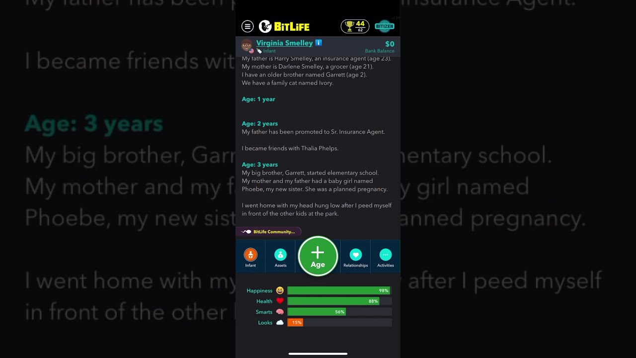 Bitlife🧳Crime Update🧳1.29🧳Review