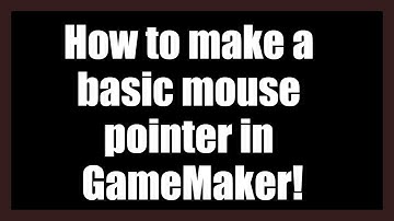 [GameMaker Tutorial] A new (temporary) series - Mouse pointer - #3