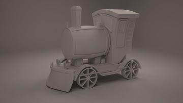 3Ds Max locomotive modeling tutorial - Part 4