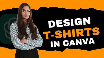 Design a Professional T-Shirt in Minutes with Canva | Beginner-Friendly Tutorial