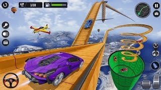 Impossible GT Car Stunt Racing Simulator - Android Gameplay #4 screenshot 1