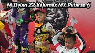 M DYLAN #22'S FIGHT TO REACH THE THIRD PLACE PODIUM! 50cc Moto2 Klaten International MX National ...