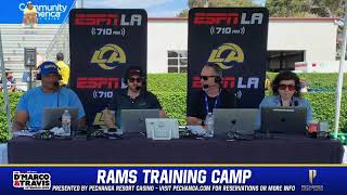 LIVE from Rams Training Camp🚨 | Could AD Practice👀 | D'Marco & Travis