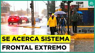Se vienen lluvias extremas: alertan por río atmosférico de 'alta categoría' en Chile