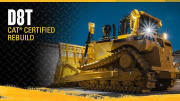 Restoring Excellence: D8T Cat Certified Rebuild in Action