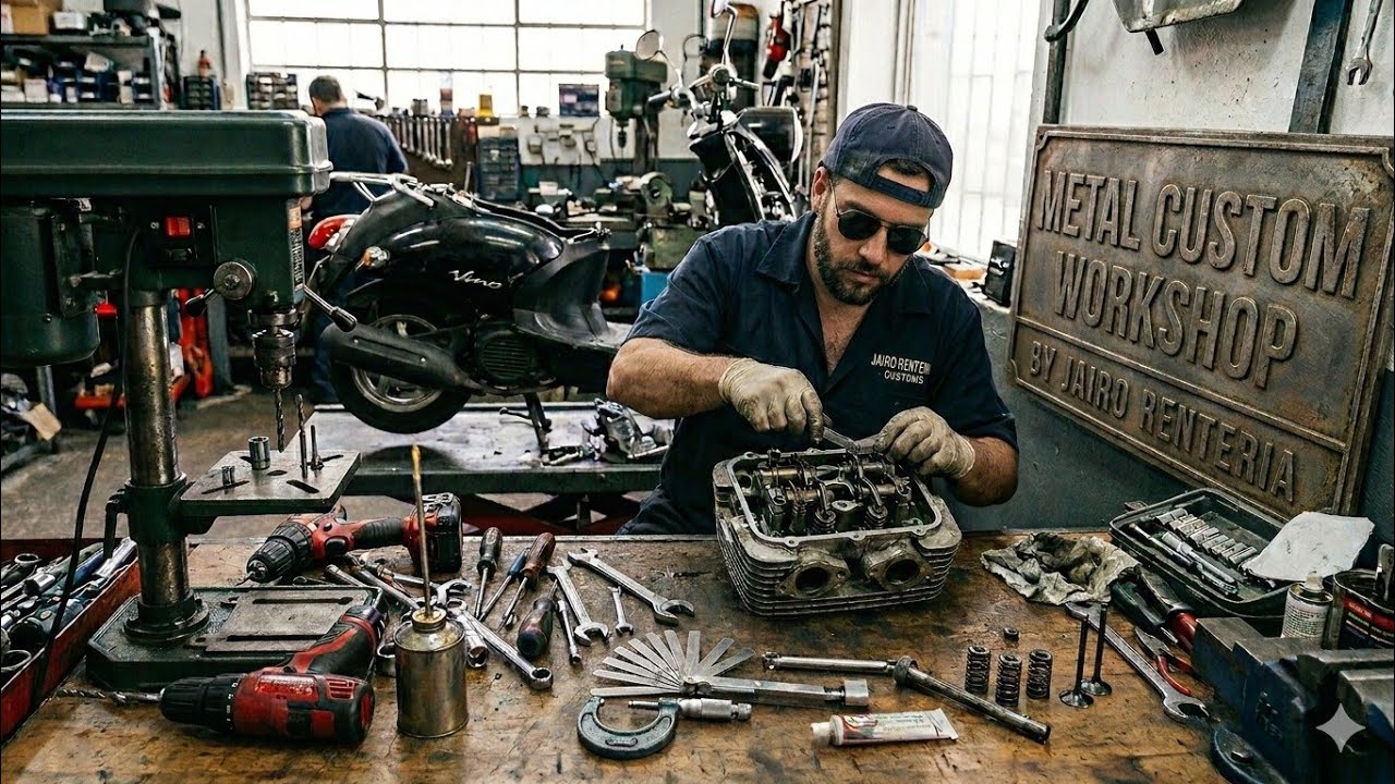 Asentamiento de válvulas y armado de culata modificada Parte 3