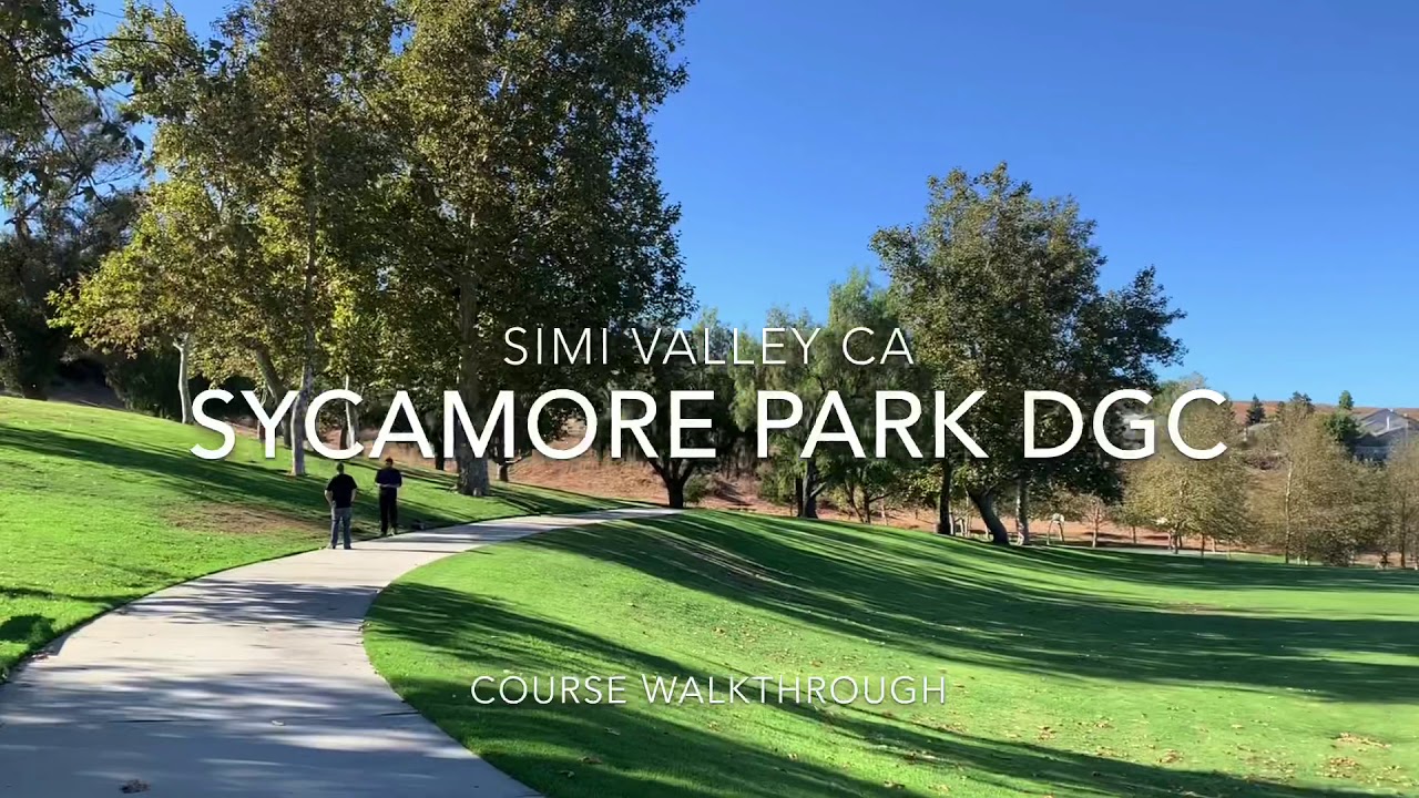 Sycamore Park DGC Course Walkthrough YouTube