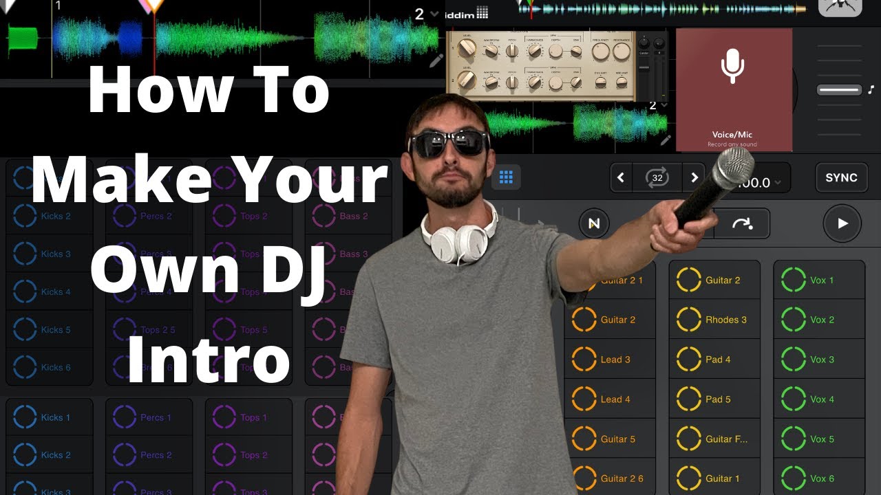 How To Make Your Own DJ Intro Djay pro Intro Track Tutorial YouTube