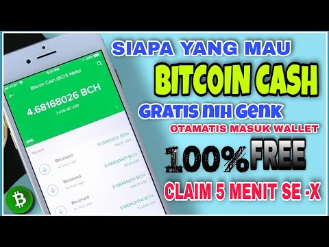BITCOINCASH GRATIS | PENARIKAN OTOMATIS MASUK KE DOMPET CRYPTO 🎉