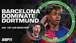 FULL REACTION: Barcelona show DOMINANCE in 4-0 win vs. Borussia Dortmund 😤 | ESPN FC