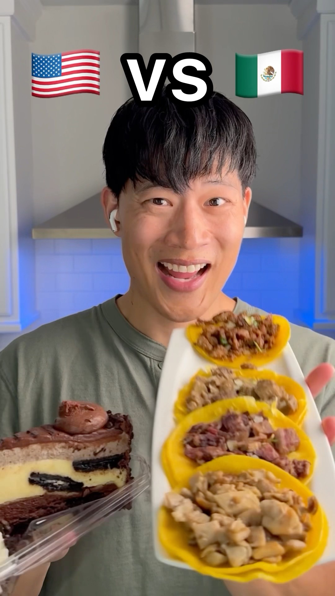 Oreo Cheesecake ?? vs Street Tacos ??