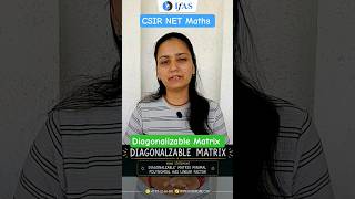 Diagonalizable Matrix l Real Analysis l CSIR NET Mathematical