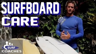 How To Take Care of Your Surfboard - Surf Lessons screenshot 4