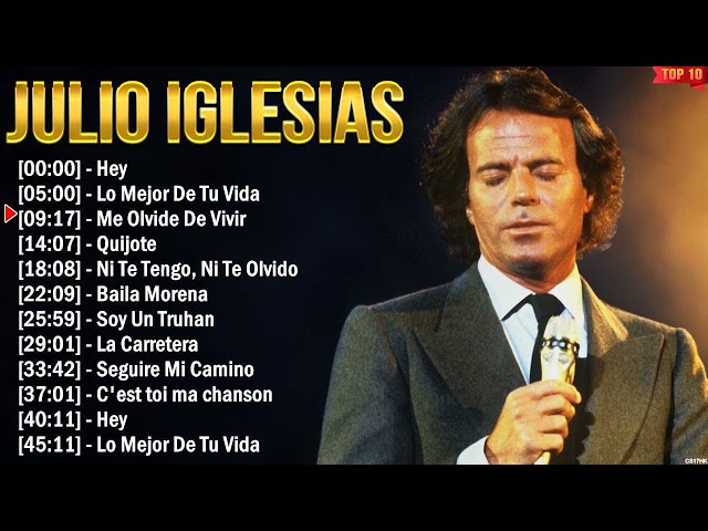 Julio Iglesias 10 Super Éxitos Románticas Inolvidables MIX - ÉXITOS Sus Mejores Canciones class=