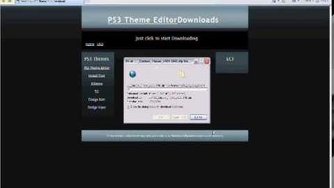 How to make your own PS3 Theme