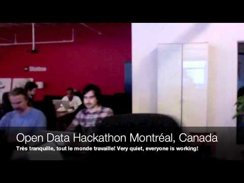 Open-Data Hackathon, Montreal, Canada
