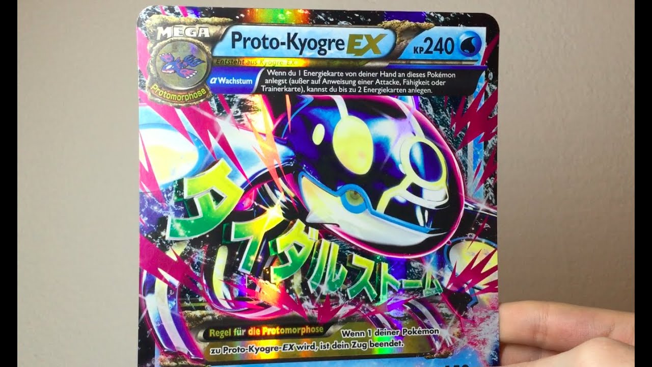 Pokemon: Hoenn Kollektion Opening (Proto-Kyogre EX) [deutsch]
