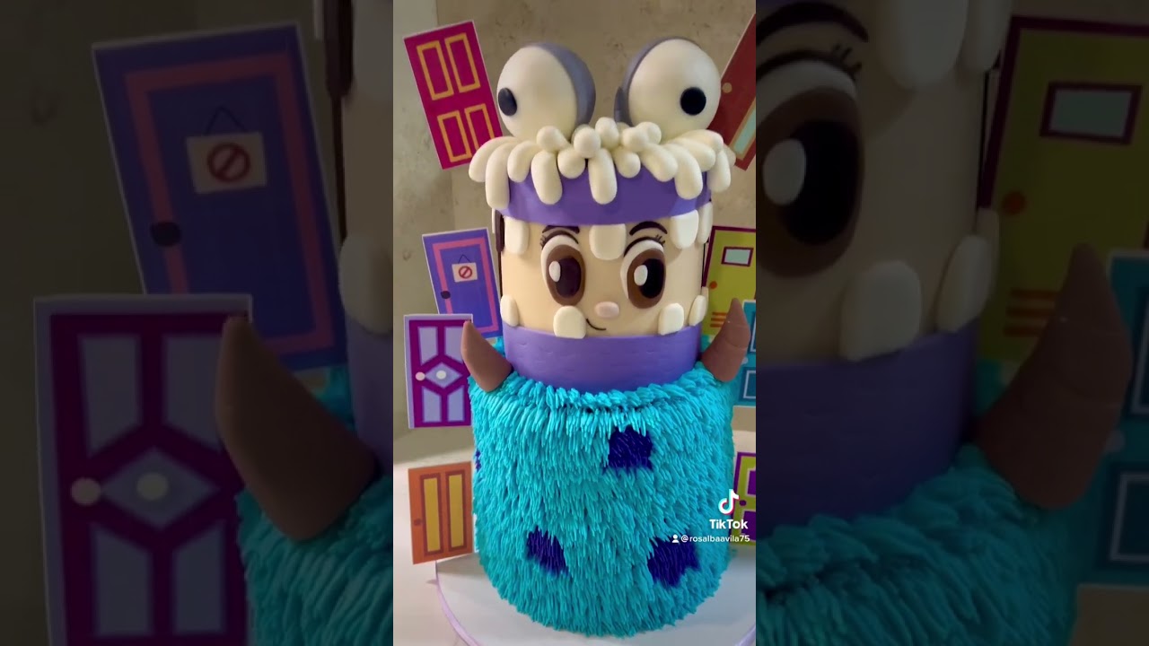 Pastel tema Monsters Inc !! 👻