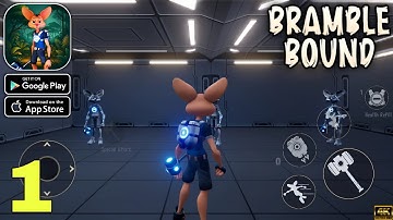 BrambleBound Action Adventure Official Launch Gameplay walkthrough part 1 (Android/iOS)
