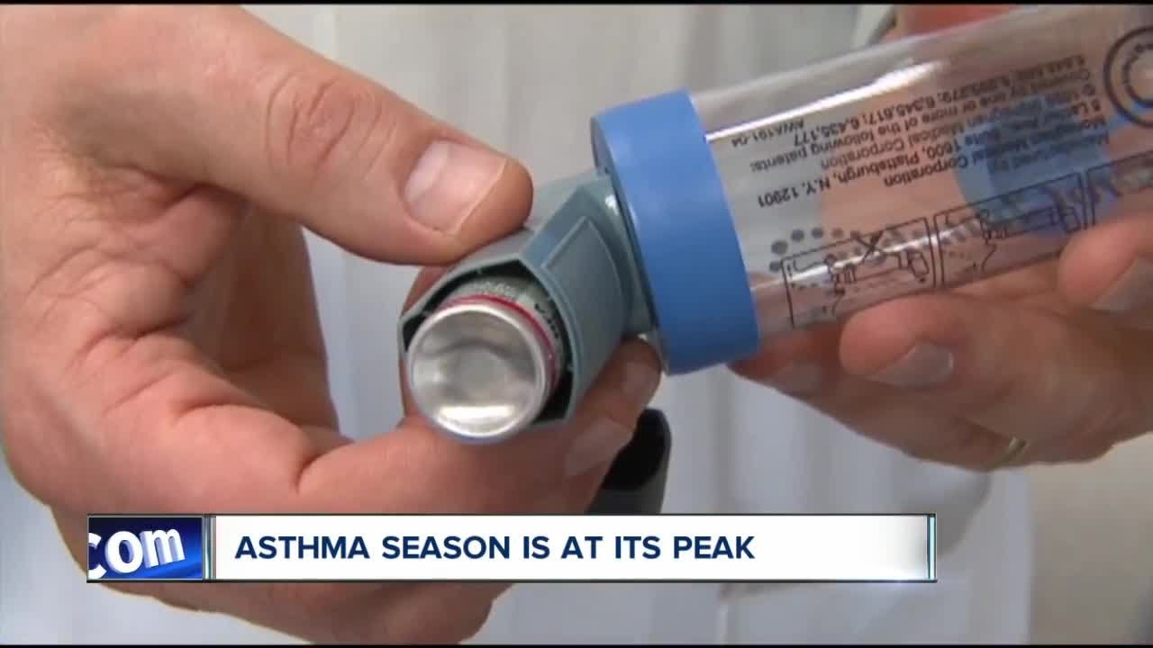 Asthma flareup season is here! YouTube
