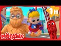 Hairy Daddy Monster 😱 | Fun Animal Cartoons | @MorphleTV  | Learning for Kids