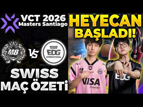 GENTLE MATES vs EDG MAÇ ÖZETİ | VALORANT Masters Santiago 2026