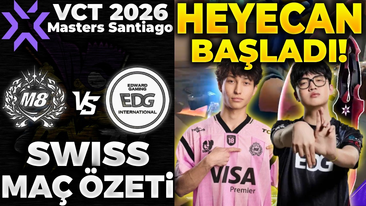 GENTLE MATES vs EDG MAÇ ÖZETİ | VALORANT Masters Santiago 2026