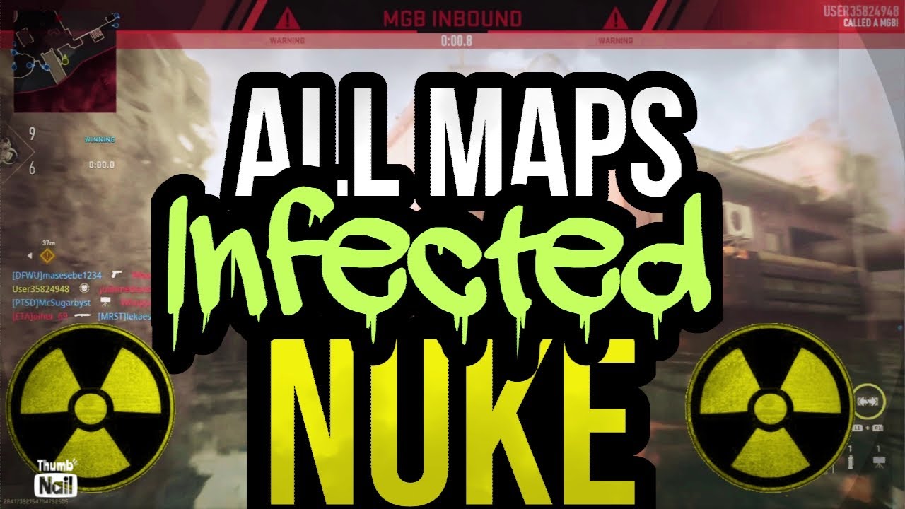 INFECTED MGB NUKE on Zarqwa Hydroelectric | Infected Nuke on Every Map | Modern Warfare 2
