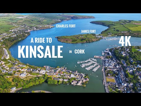 Historic landmarks you can't miss in KINSALE |Oldest town in IRELAND |Travel vlog |Drone 4K| English