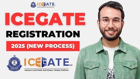 ICEGATE Registration Process |🔥 2025 All Doubts Clear | #icegate #icegate_registration_process