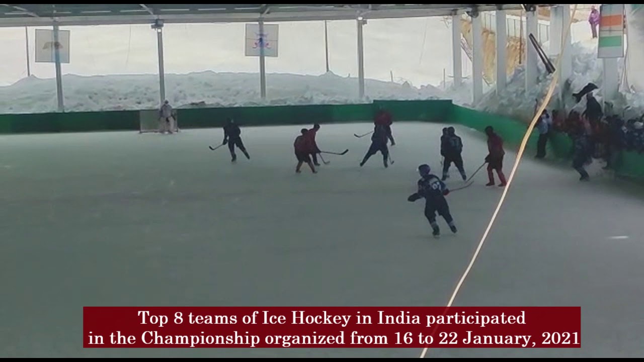ITBP wins the 10th IHAI National Ice Hockey Championship 2021 in Gulmarg defeating Ladakh 5-1