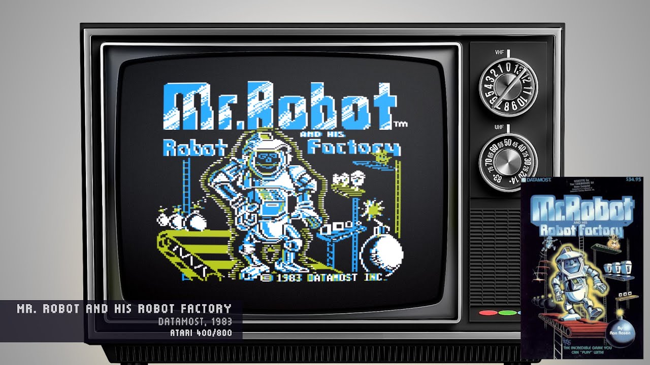 FM-7 Mr ROBOT and this Robot Factory Tape