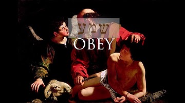 "Obey" in ancient Hebrew! (Part I)