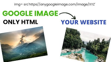How to Add GOOGLE Image in HTML | Insert Google Image | HTML Tutorial