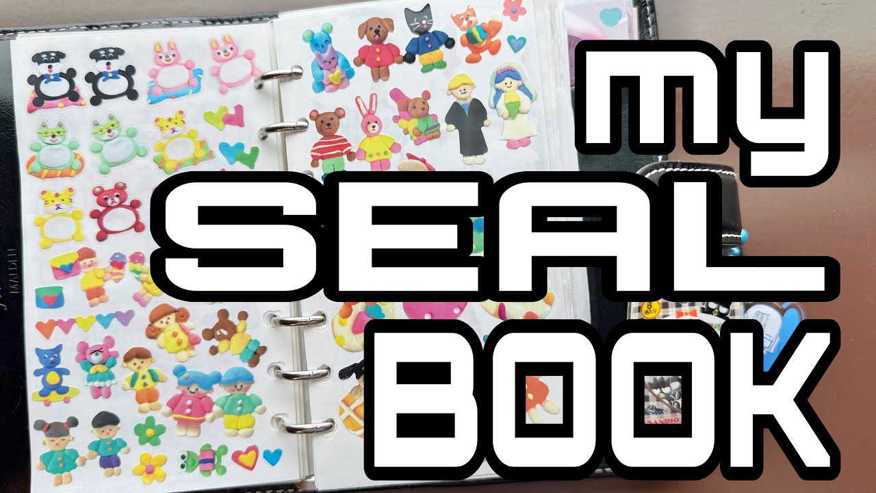 シール帳ﾊﾟﾗﾊﾟﾗ&使い方紹介〜ッ