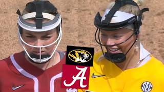 #6 Alabama vs Missouri Women's College Softball Highlights Full Game 2026